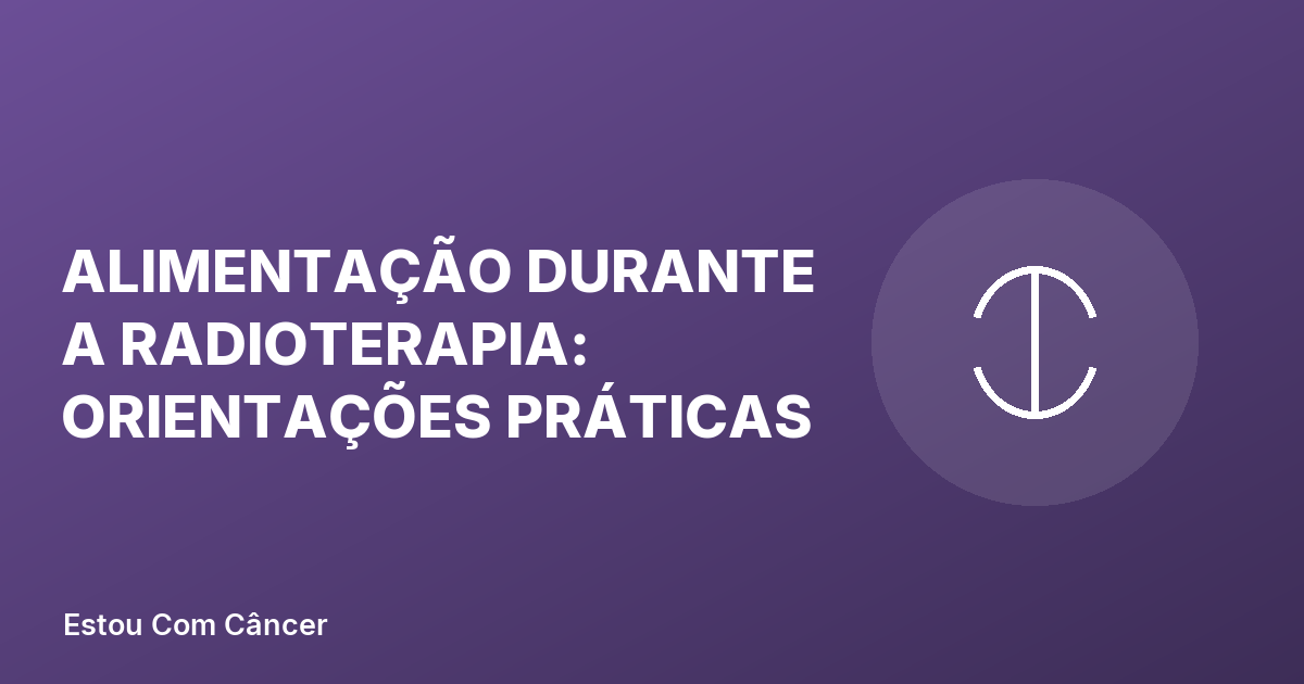 Refeição leve e fracionada representando alimentação durante a radioterapia