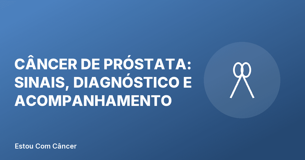 Homem de meia-idade conversando com médico sobre câncer de próstata sinais e diagnóstico