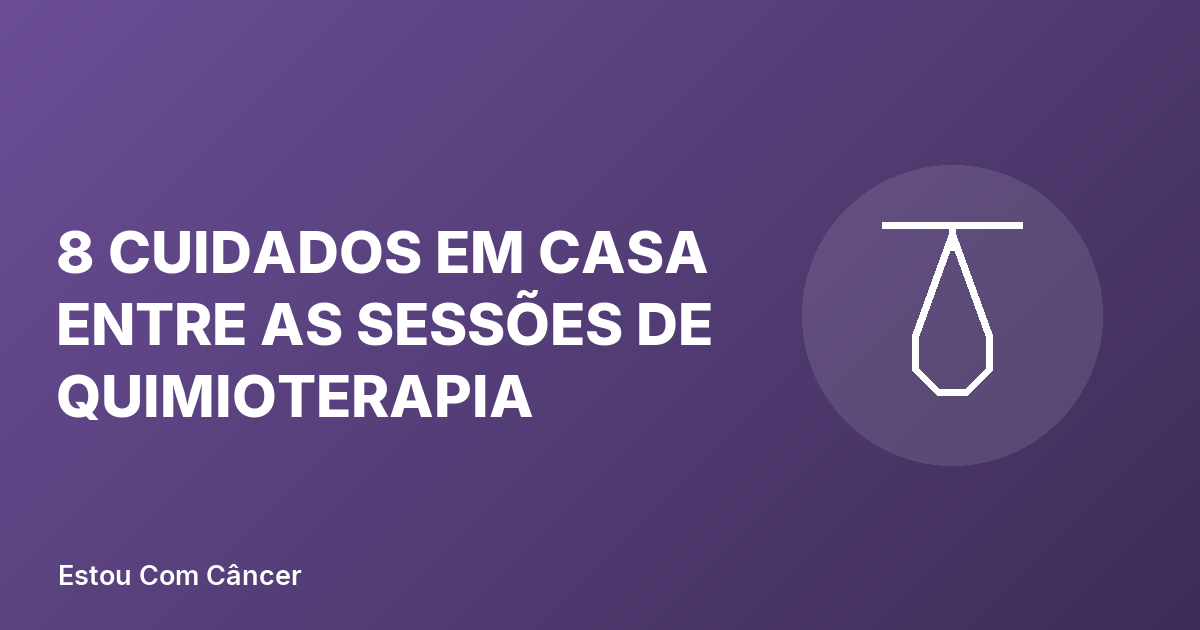 Paciente em casa organizando cuidados entre sessões de quimioterapia